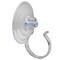 Simple Living 4" Clear Large Suction Cup Christmas Wreath Hook